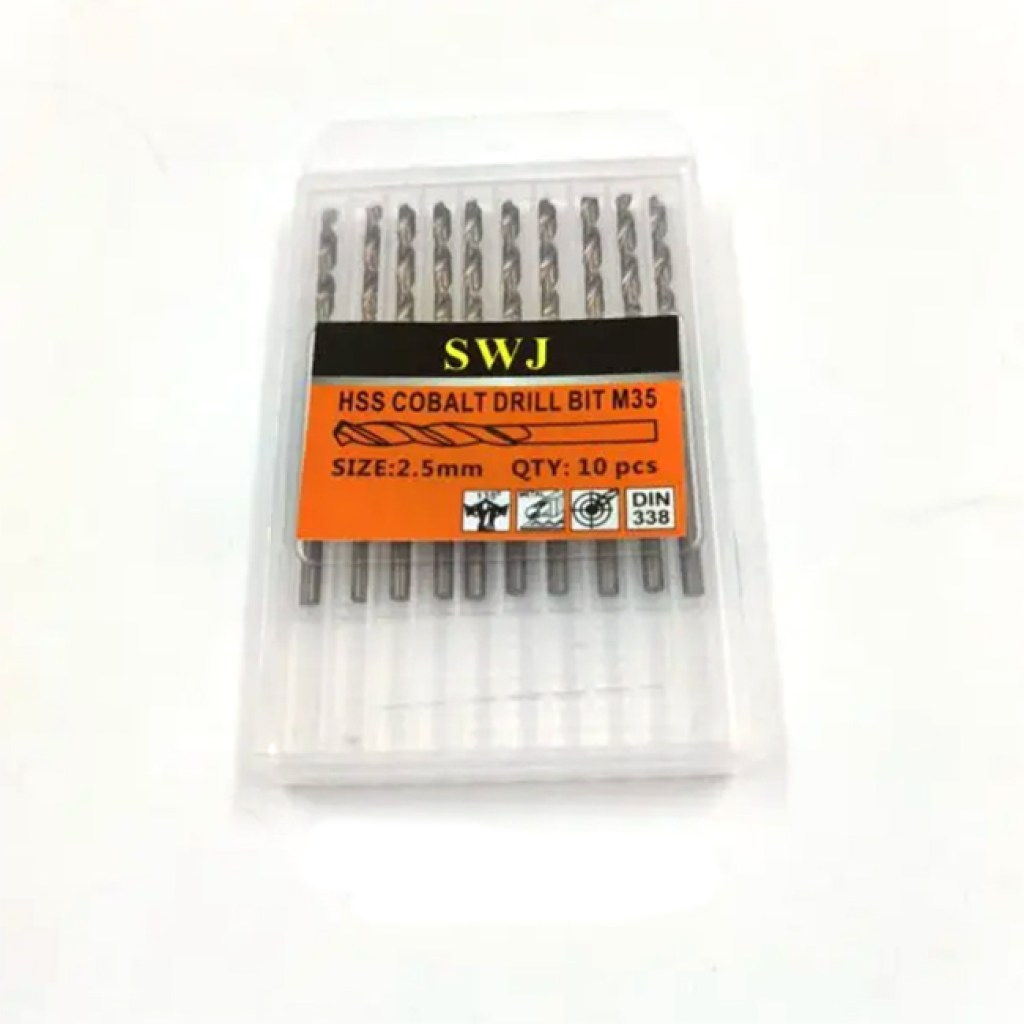 σετ-τρυπάνια-χάλυβα-hss-2-5mm-10τμχ-hss-cobalt-drill-bit-m35